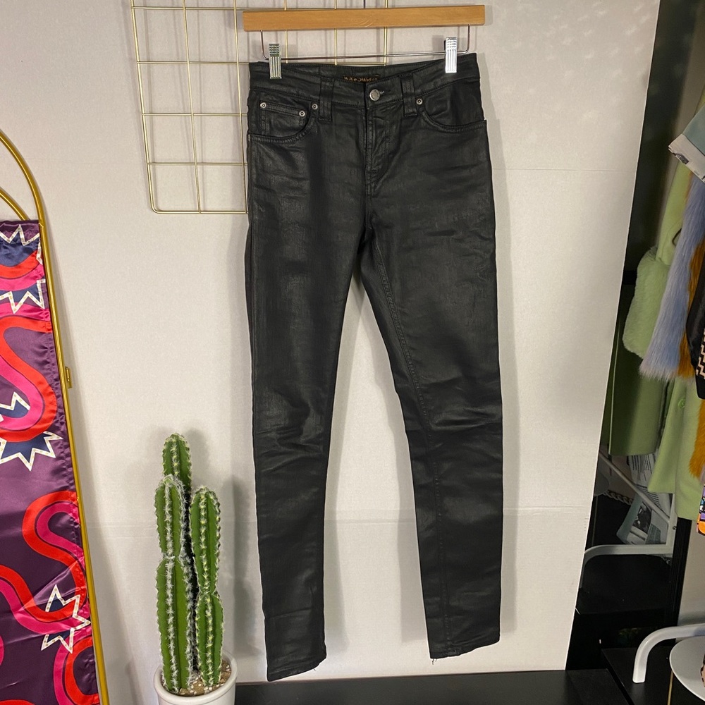 Nudie Jeans Wax Denim Skinny Pant